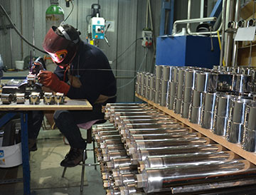 Atelier de fabrication d'ascenseurs chez Blautec, Barcelone