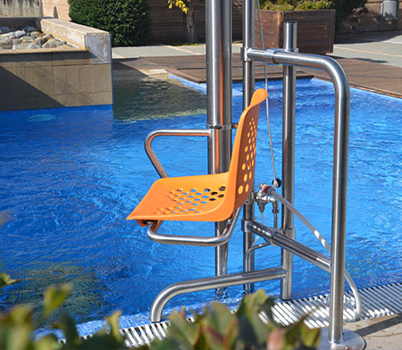 Elevador Hidraúlico Portatil Para Piscina